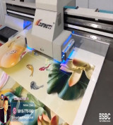 Máy in phun màu lên Tấm Nhựa PVC khổ lớn thương hiệu INFINITI uy tín